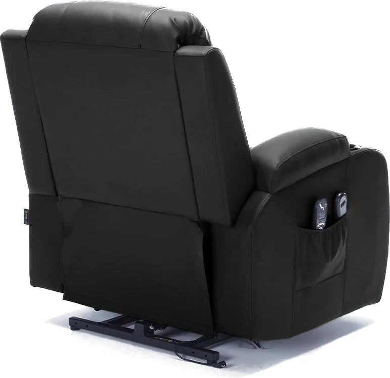 Poltrona vista traseira com bolso lateral e controle remoto